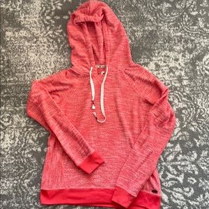 Roxy Marled Coral Hoodie